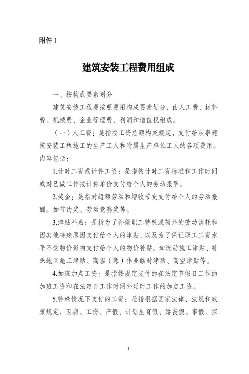 湖南省建筑安装工程费用组成资源截图