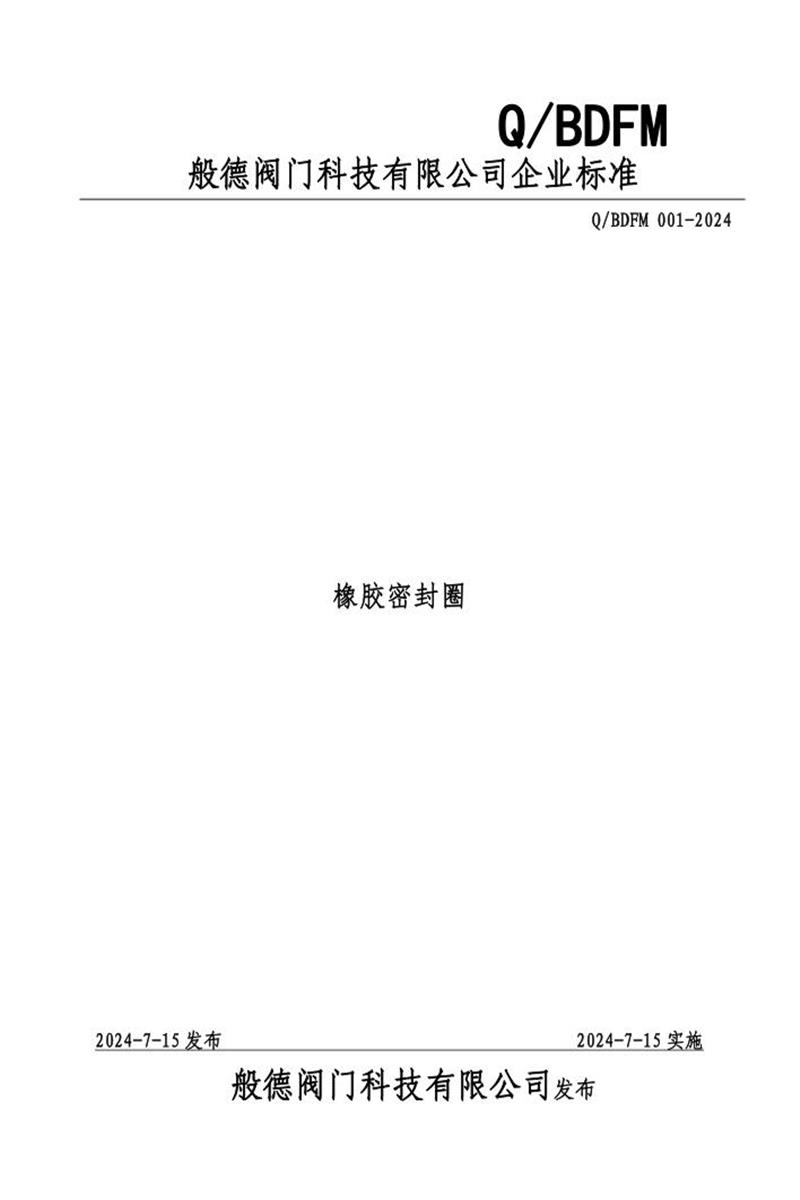 Q/BDFM 001-2024 橡胶密封圈资源截图