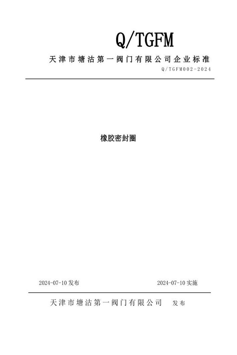 Q/TGFM 002-2024 橡胶密封圈资源截图