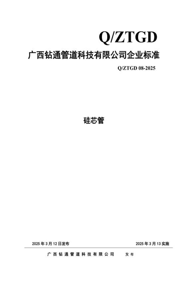 Q/ZTGD 08-2025 硅芯管资源截图