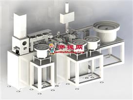USB端子自动组装设备3D模型