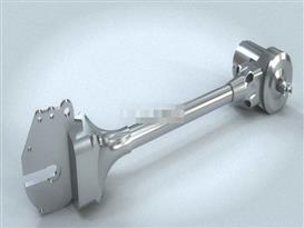 自行车驱动轴3D模型