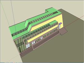 某小型公建草模