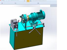 滚螺纹机床3D模型