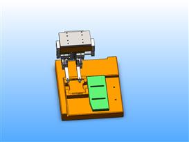 激光焊夹具（点焊夹具）3D模