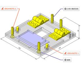 反转焊接夹具3D模型