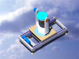 3轴转台3D模型