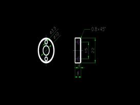 螺母-端面带孔圆螺母（M10