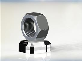 螺母3D模型