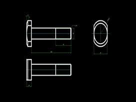 螺栓-T型槽用螺栓（M36×2