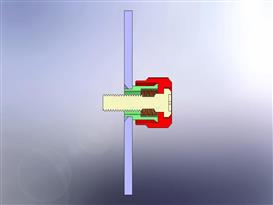 FC-4松不脱螺钉3D模型