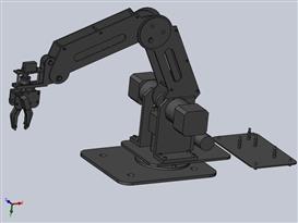 桌面机器人小模型3D模型