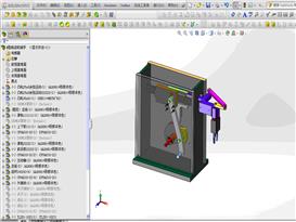 凸轮机械手（可转向）3D模型