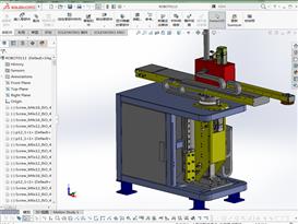 上料机械手3D模型