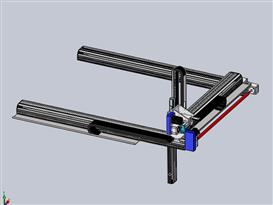 3轴直角坐标机器人3D模