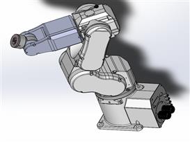 爱普生C4机器人3D模型
