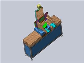 悬臂机械手3D模型