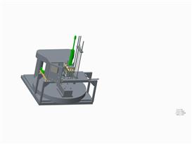 注塑机上料机械手3D模型