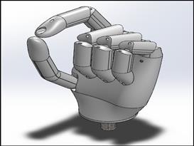 仿真型机械手3D模型