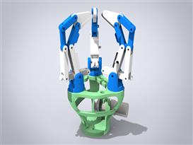 机械抓手3D模型