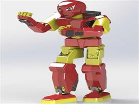智能编程机器人3D模型