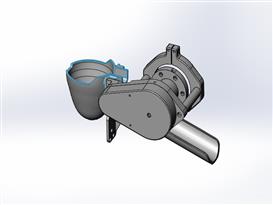 机器人摇汤机3D模型