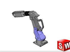 工业机器臂3D模型