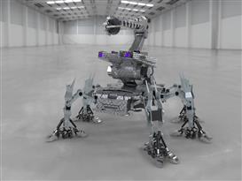 市政下水道疏通机器人3D