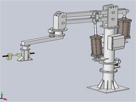 立柱式助力机械手3D模型
