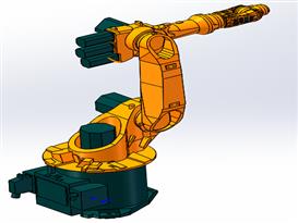 D25 KR6机械臂3D模型