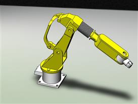 焊接机器手臂3D模型