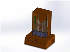 LED按键测试机（治具）3D模