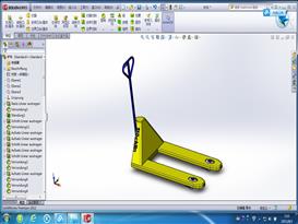 液压车3D模型