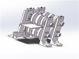 辊轧成形机3D模型