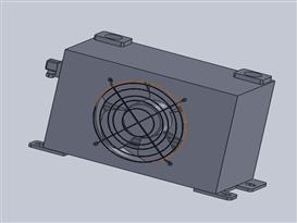 冷却器3D模型
