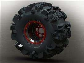 轮胎3D模型