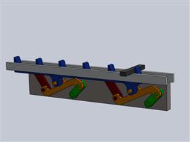 间歇供料机构设计3D模型
