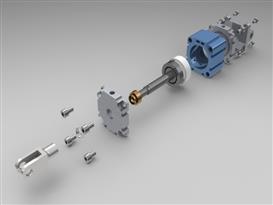 pneumatic气缸3D模型