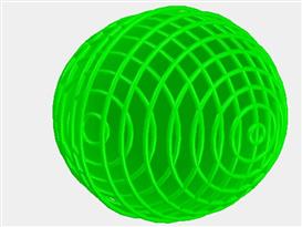 双圈球3D模型