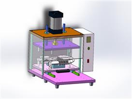 压垫脚机器3D模型