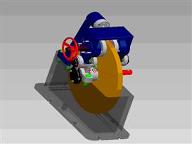 摩擦试验机3D模型