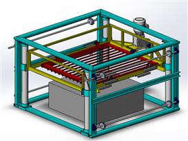 裁切机3D模型