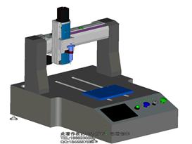龙门焊接机3D模型