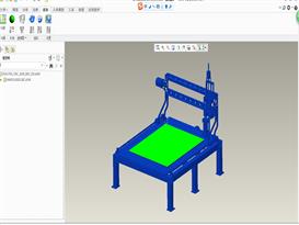 木工雕刻机3D模型