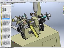 日本绕线机3D模型