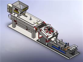 花生包装机（全套模型）3D模