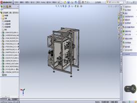 立式包装机3D模型