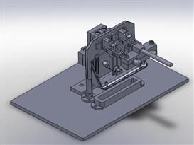 组装压合机3D模型