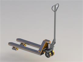 手动液压装卸车3D模型