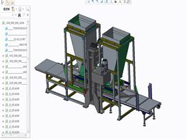 振动压力机3D模型